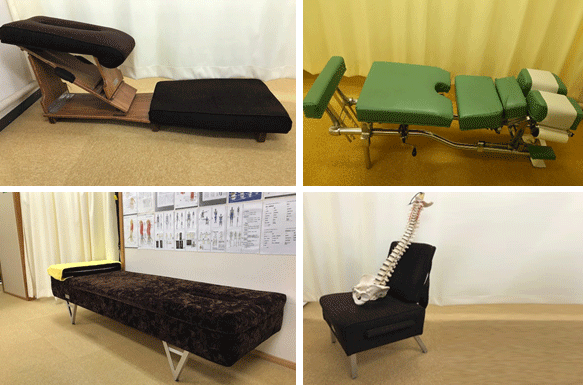 ガンステッドの施術台